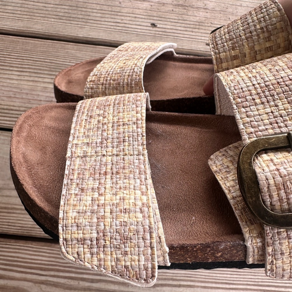 Natural Reflections Women's Sandals - Tan and Brown size 8 - Picture 8 of 9